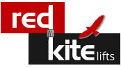 red lifts kite