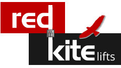 red lifts kite